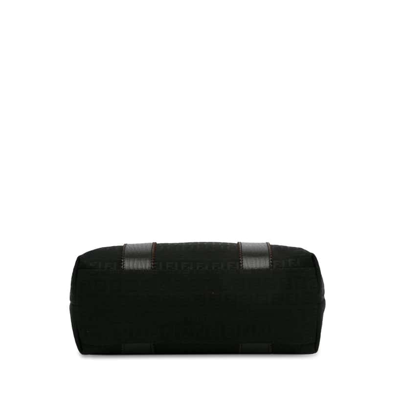 Fendi Zucchino Canvas Tote Black Canvas Good condition - Model View