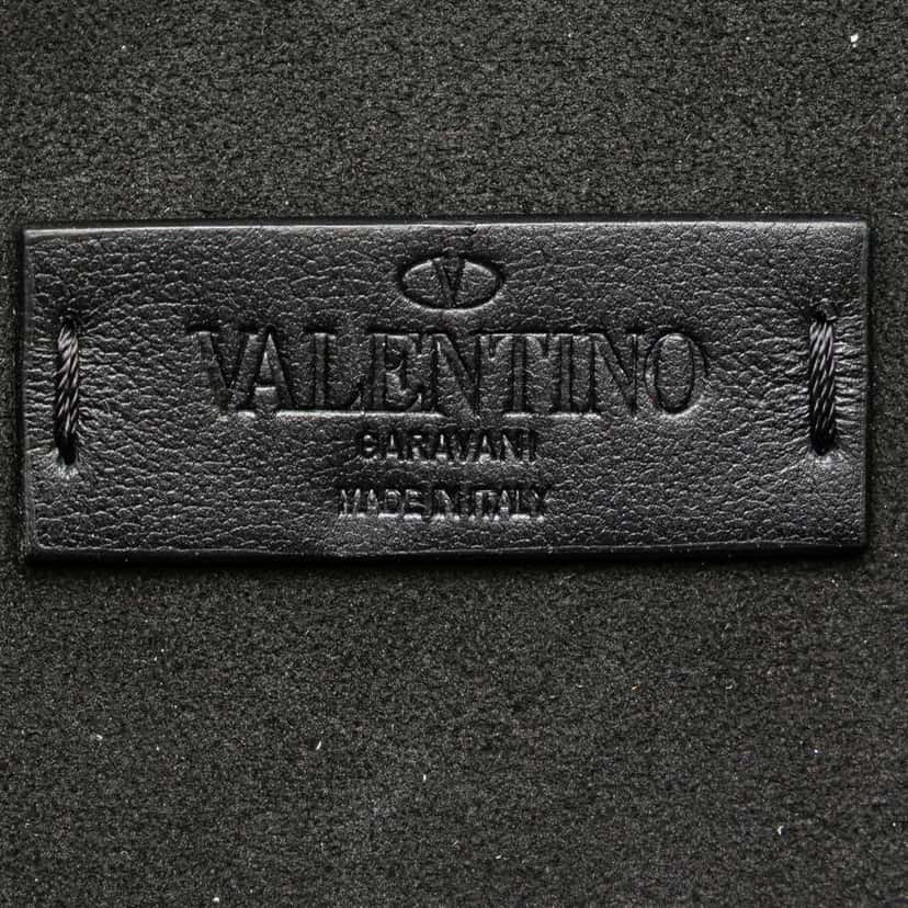 Valentino Small Leather VLTN Crossbody Black Leather Good condition - Box View