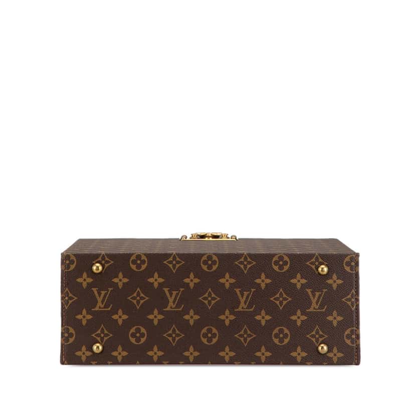Louis Vuitton Monogram Boite Vin 1 Bouteille Brown Canvas Good condition - Inside View