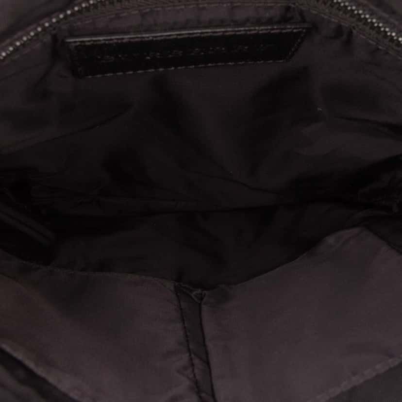 Burberry Smoke Check Nylon Crossbody Grey Good condition - Model View