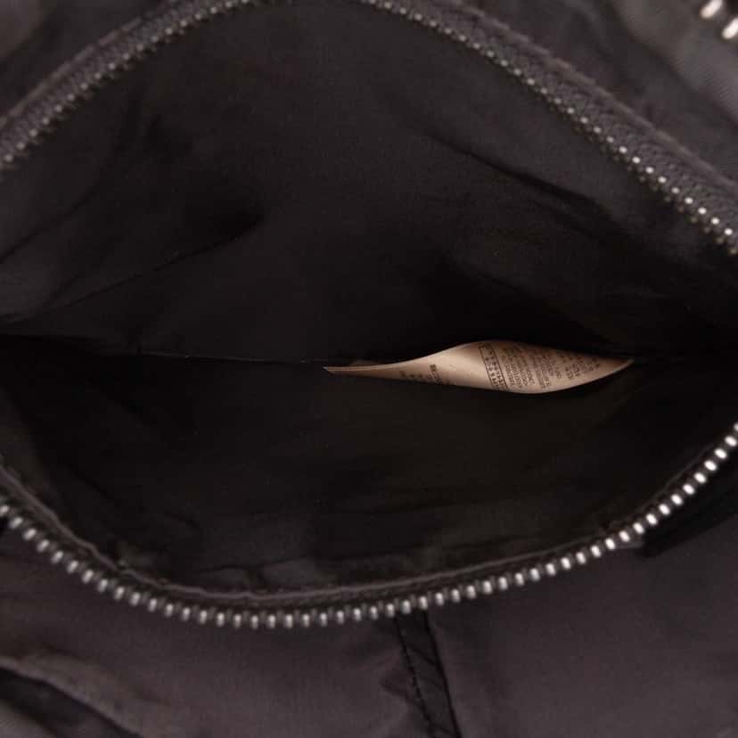 Burberry Smoke Check Nylon Crossbody Grey Good condition - Box View