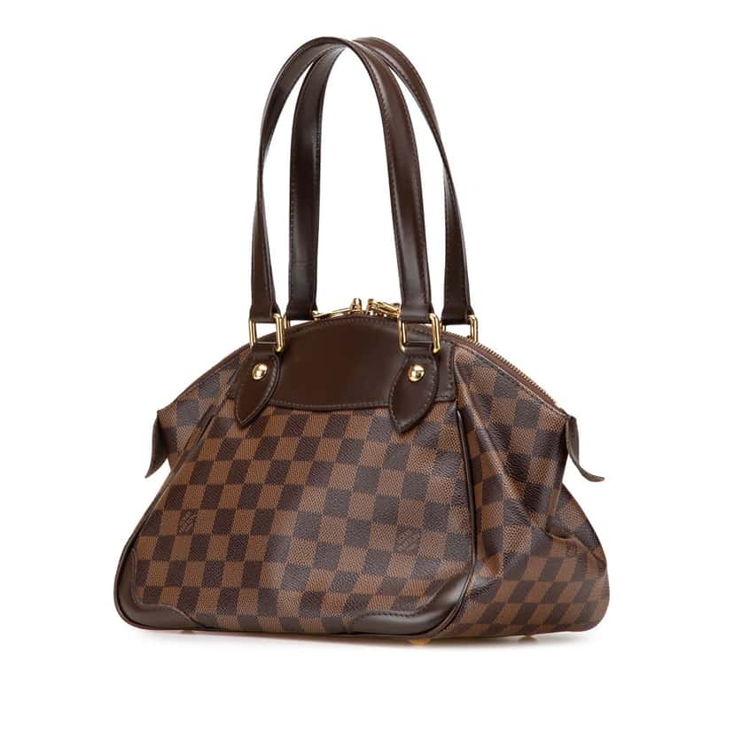 Louis Vuitton Damier Ebene Verona PM Brown Canvas Good condition - Back View