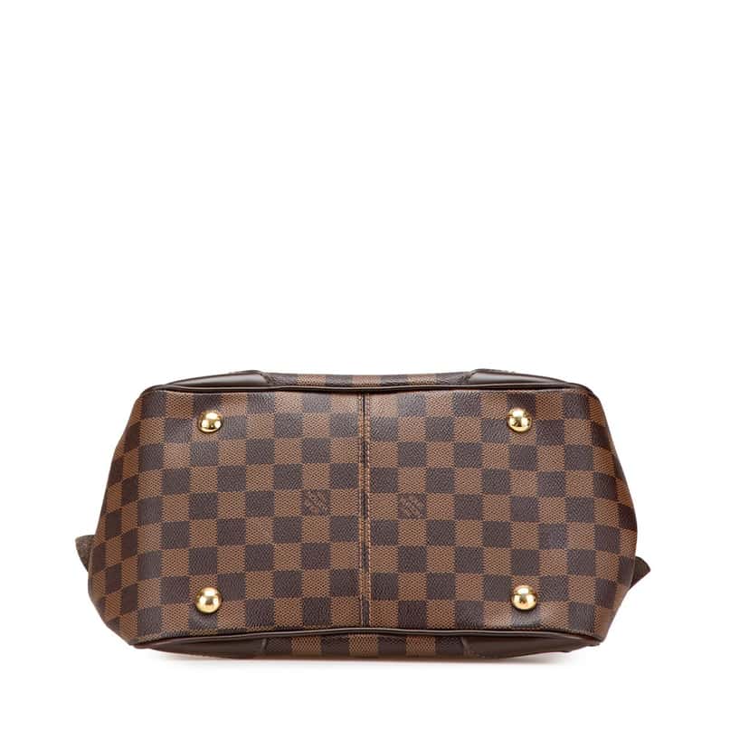 Louis Vuitton Damier Ebene Verona PM Brown Canvas Good condition - Inside View