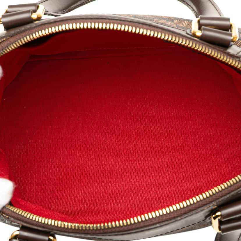 Louis Vuitton Damier Ebene Verona PM Brown Canvas Good condition - Model View