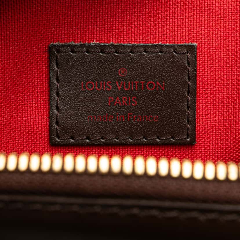 Louis Vuitton Damier Ebene Verona PM Brown Canvas Good condition - Box View