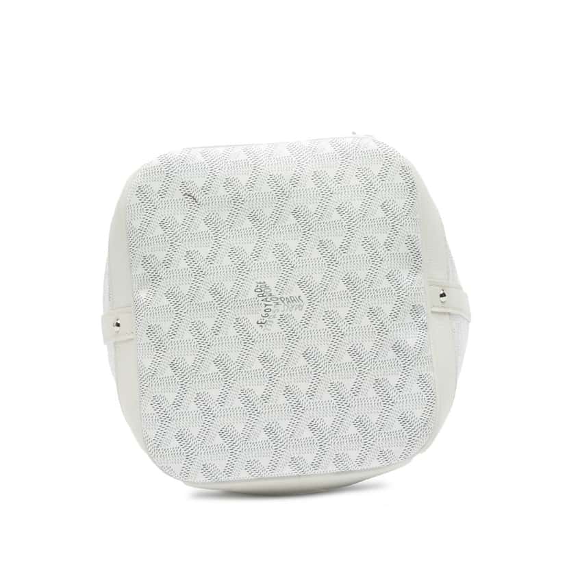 Goyard Goyardine Petit Flot White Canvas Good condition - Inside View
