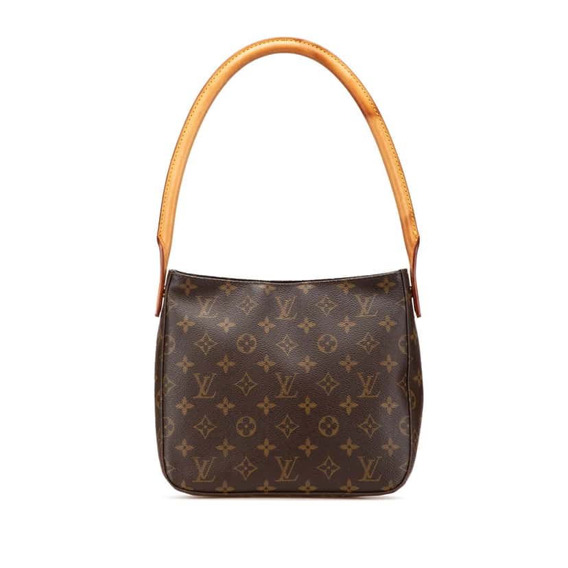 Louis Vuitton Monogram Looping MM Brown Canvas Good condition - Front View