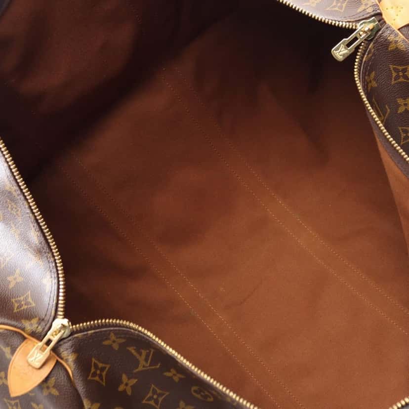 Louis Vuitton Monogram Keepall 60 Brown Canvas Good condition - Inside View