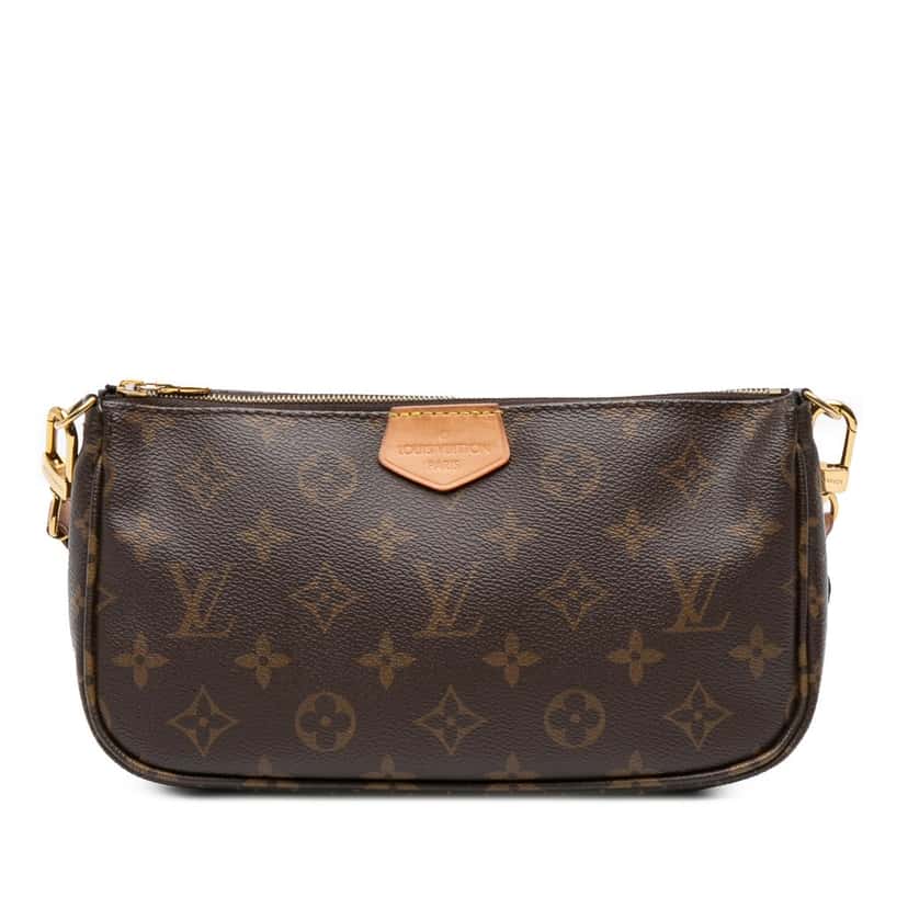 Louis Vuitton Monogram Multi Pochette Accessoires Brown Canvas Good condition - Front View