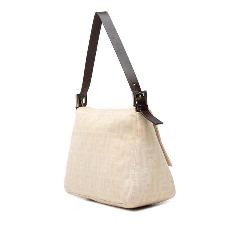 Fendi Zucca Canvas Mamma Forever Brown Canvas Good condition - Back View