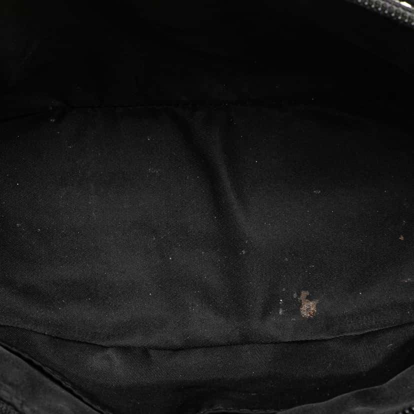 Dior Mini Diorissimo Trotter Canvas Street Chic Handbag Black Canvas Good condition - Model View