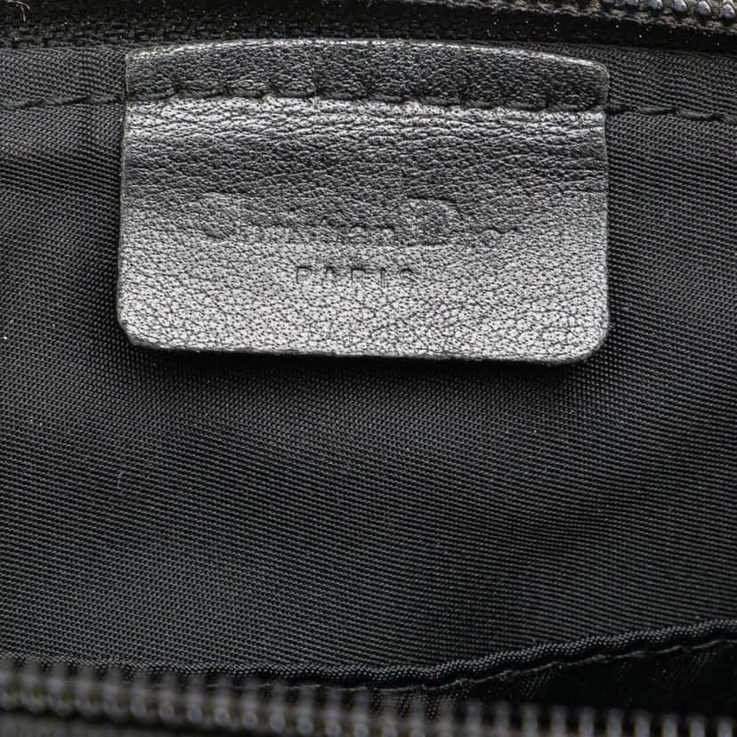 Dior Mini Diorissimo Trotter Canvas Street Chic Handbag Black Canvas Good condition - Box View