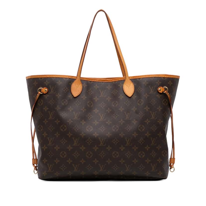 Louis Vuitton Monogram Neverfull GM Brown Canvas Good condition - Front View