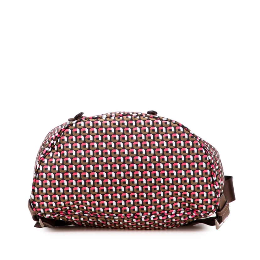 Prada Tessuto Stampato Backpack Pink Good condition - Inside View