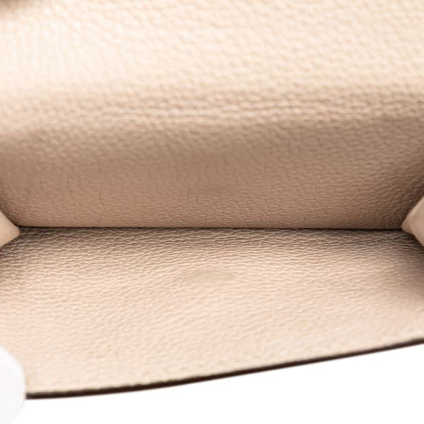 Louis Vuitton Leather Lockmini Wallet Brown Leather Good condition - Box View