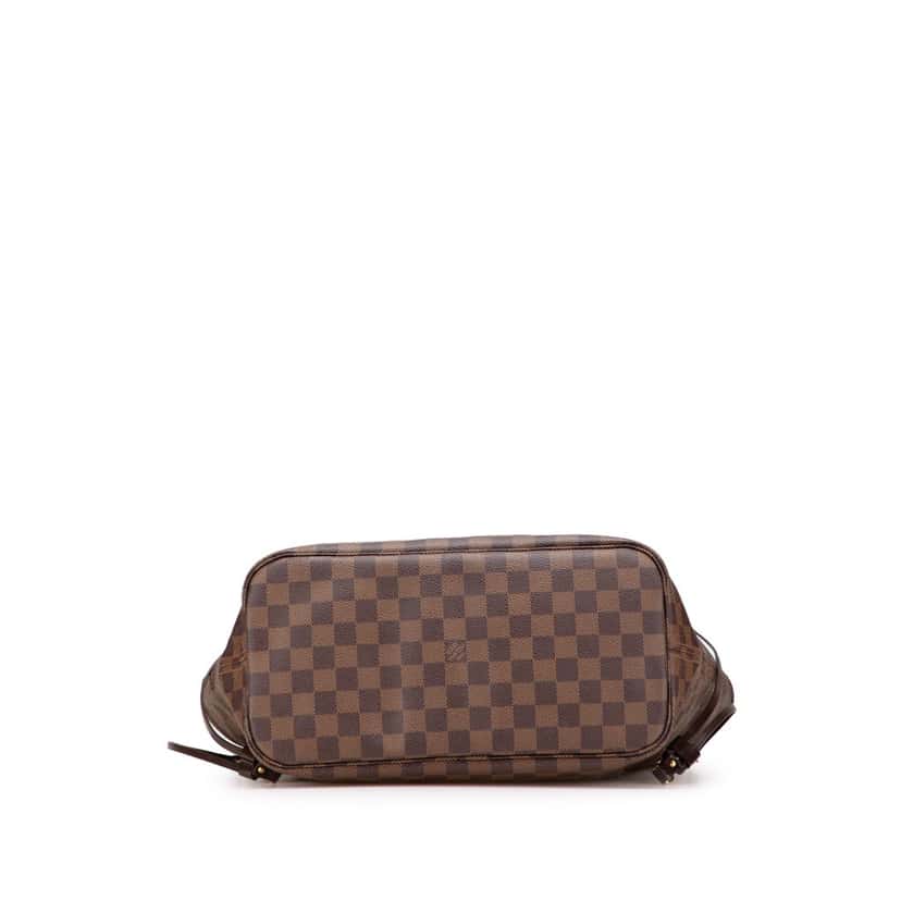 Louis Vuitton Damier Ebene Neverfull MM Brown Canvas Good condition - Inside View