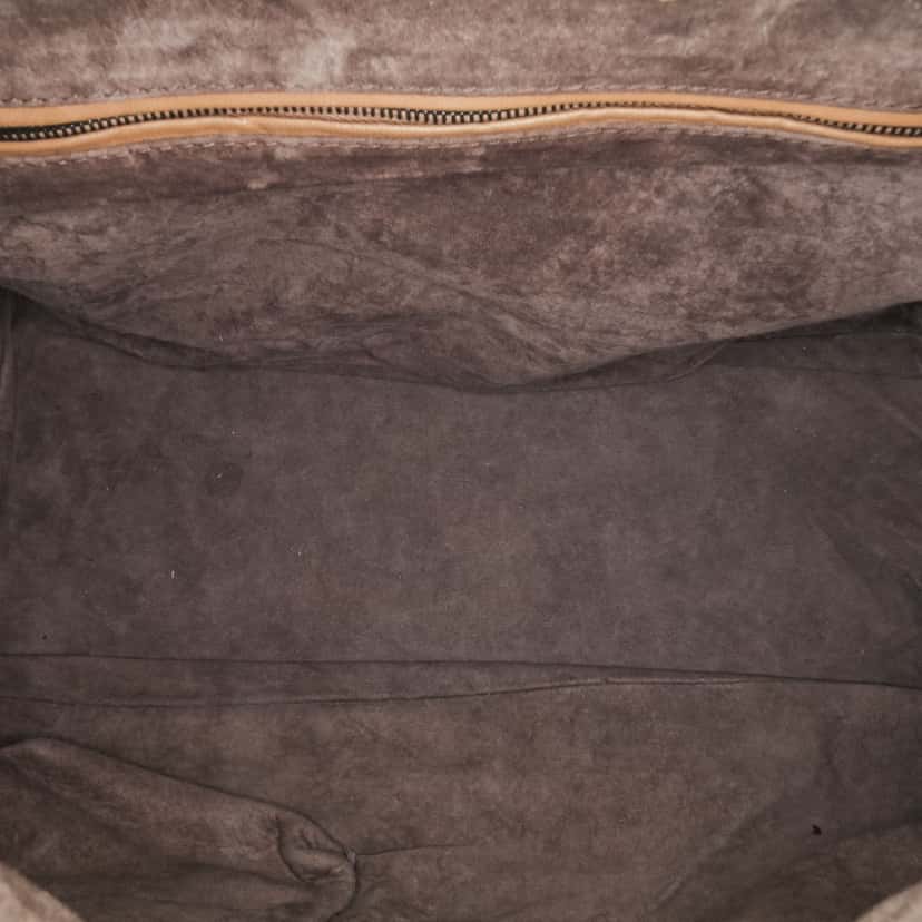 Bottega Veneta Nappa Intrecciato Brick Tote Brown Leather Good condition - Model View