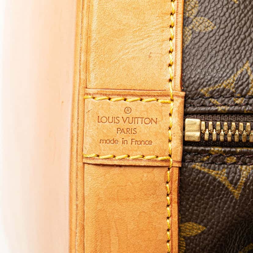 Louis Vuitton Monogram Alma PM Brown Canvas Good condition - Box View