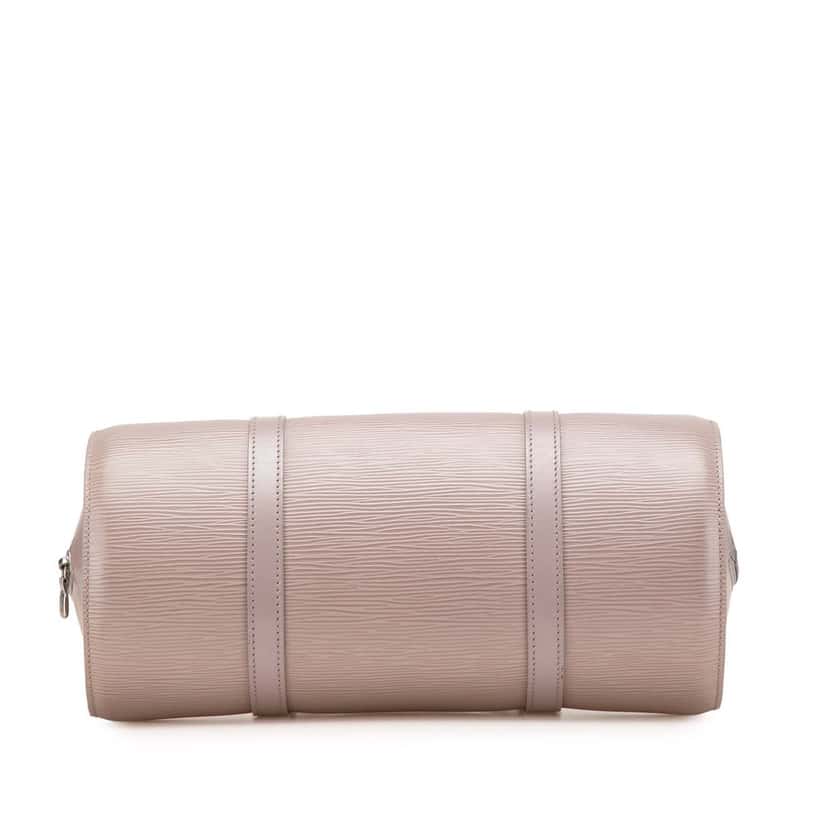 Louis Vuitton Epi Soufflot Purple Leather Fair condition - Inside View