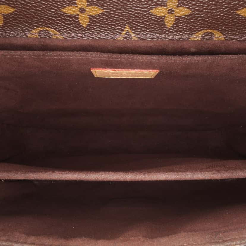 Louis Vuitton Monogram Pochette Metis Brown Canvas Good condition - Model View