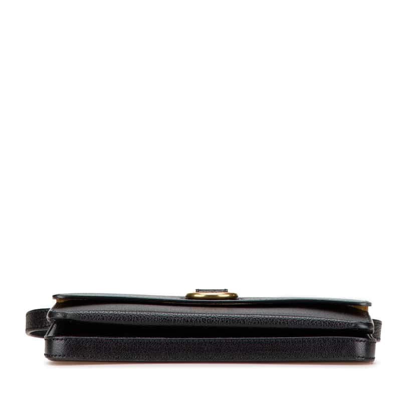 Burberry Leather Hayes D Ring Crossbody Black Leather Good condition - Inside View