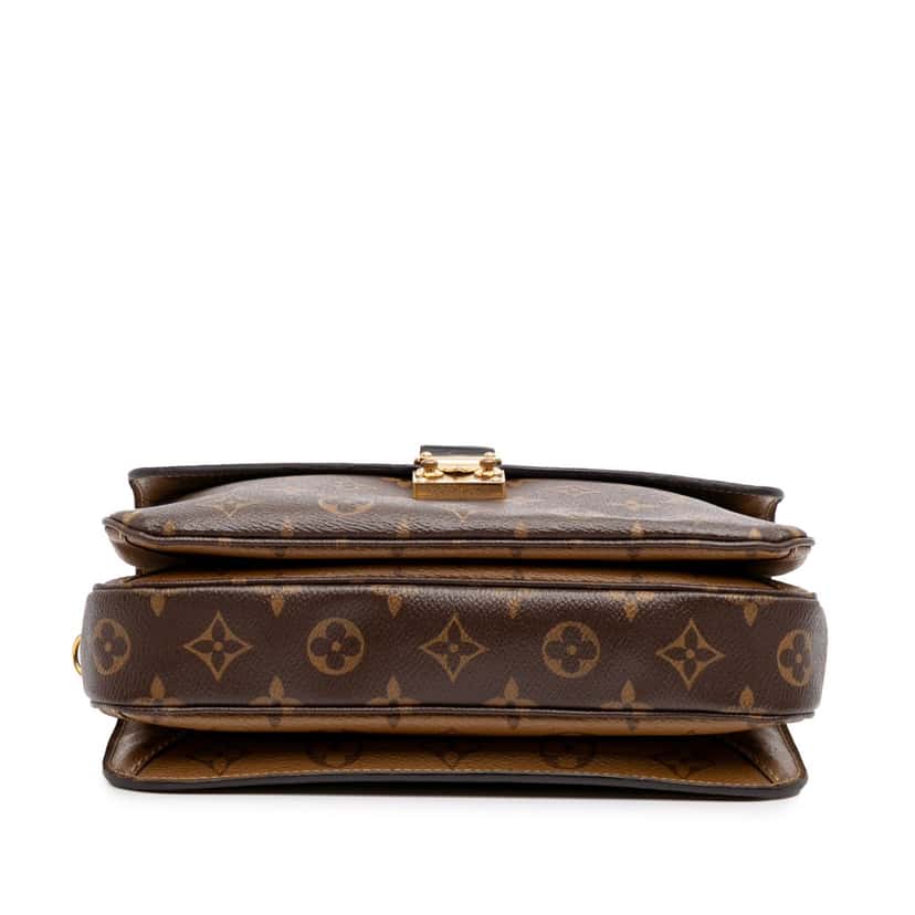 Louis Vuitton Monogram Reverse Pochette Metis Brown Canvas Good condition - Inside View