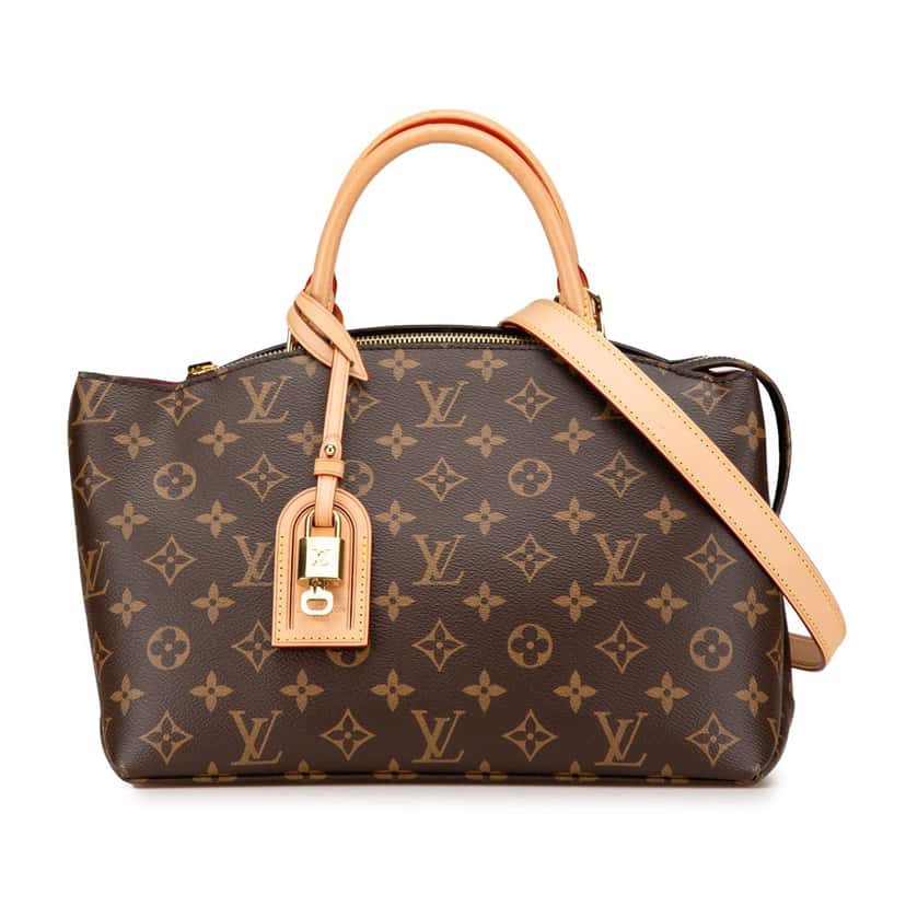Louis Vuitton Monogram Petit Palais Brown Canvas Good condition - Front View