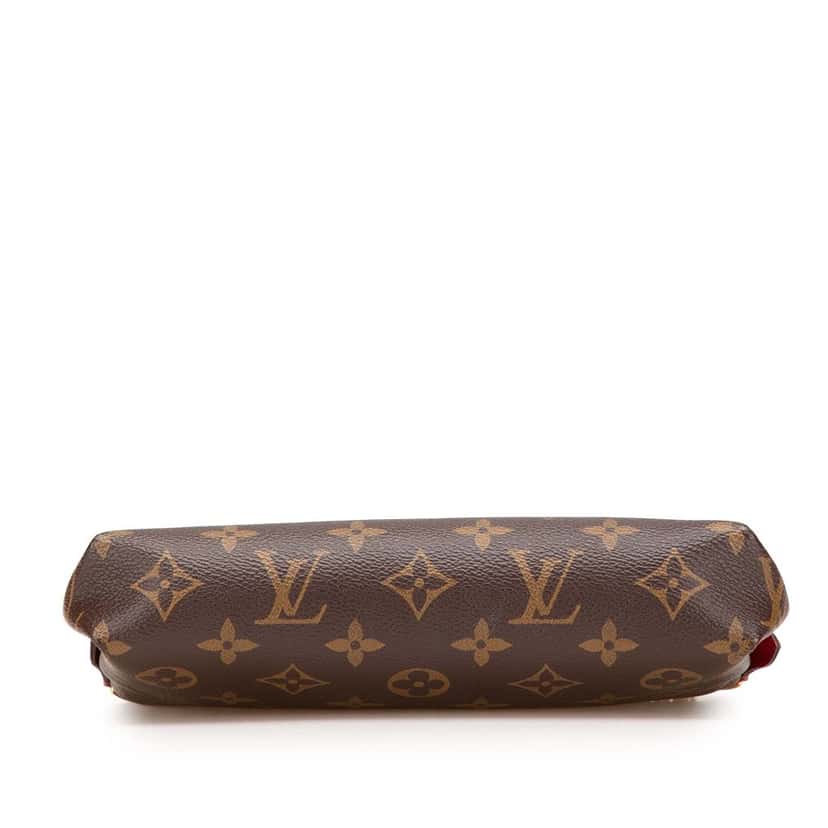 Louis Vuitton Monogram Pallas Clutch Brown Canvas Good condition - Inside View