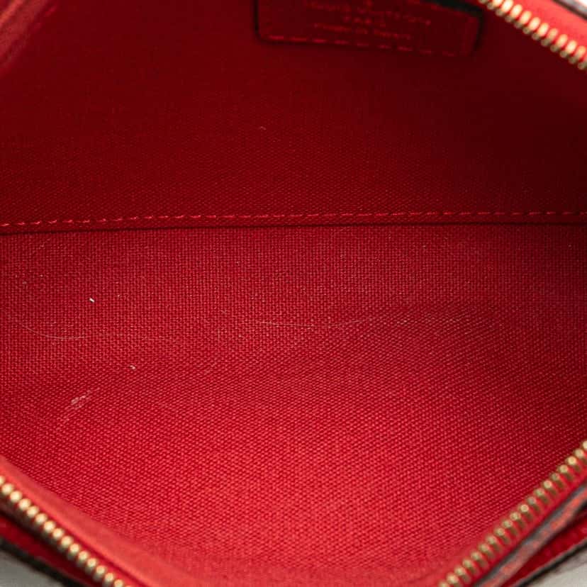 Louis Vuitton Monogram Pallas Clutch Brown Canvas Good condition - Model View