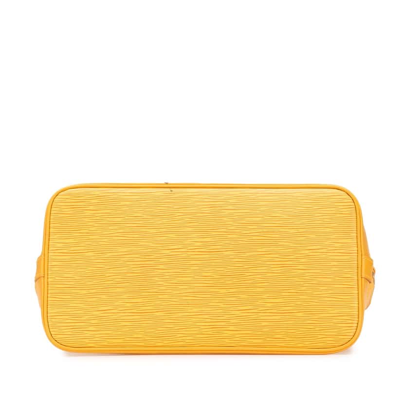 Louis Vuitton Epi Alma PM Yellow Leather Good condition - Inside View
