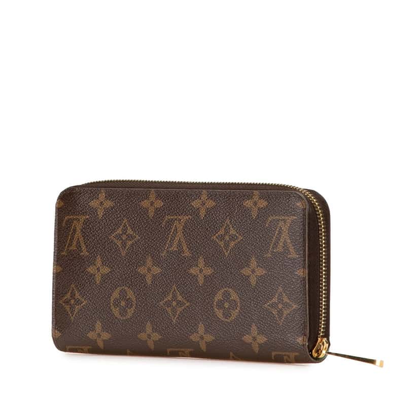 Louis Vuitton Monogram Illustre Zippy long wallet Brown Canvas Good condition - Back View