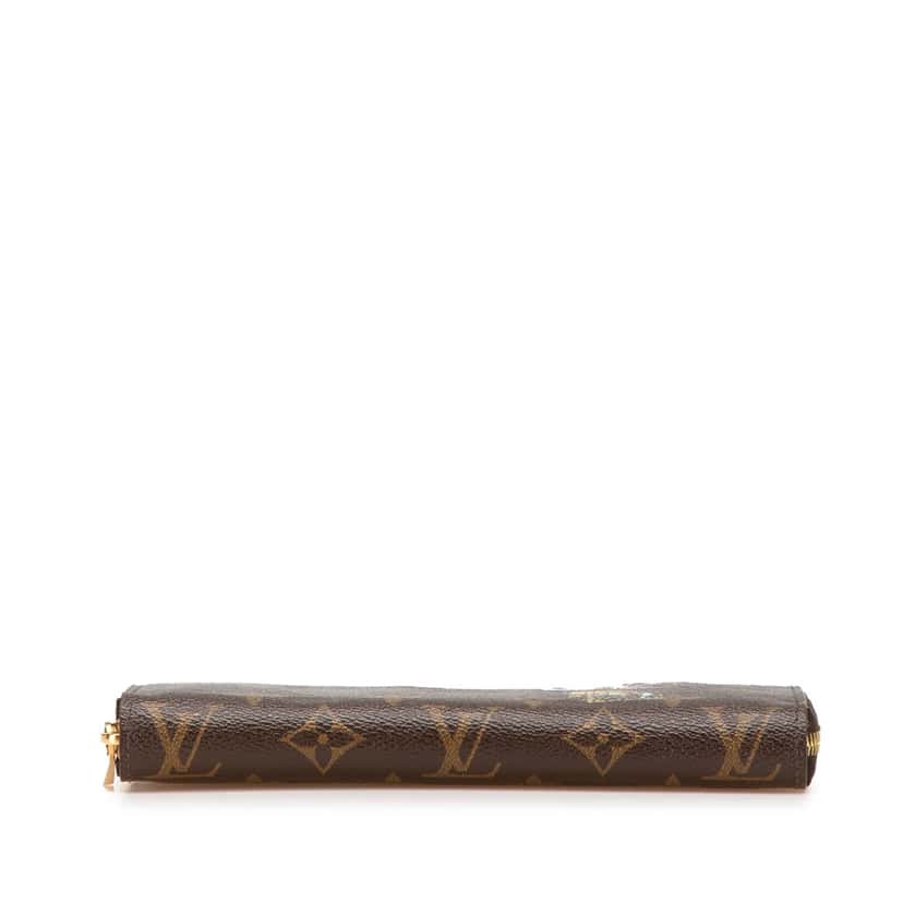 Louis Vuitton Monogram Illustre Zippy long wallet Brown Canvas Good condition - Inside View
