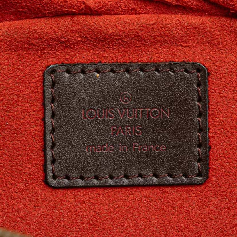 Louis Vuitton Damier Ebene Ipanema PM Brown Canvas Good condition - Box View