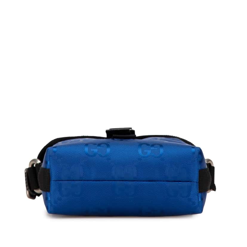 Gucci GG Econyl Off The Grid Messenger Bag Blue Good condition - Inside View