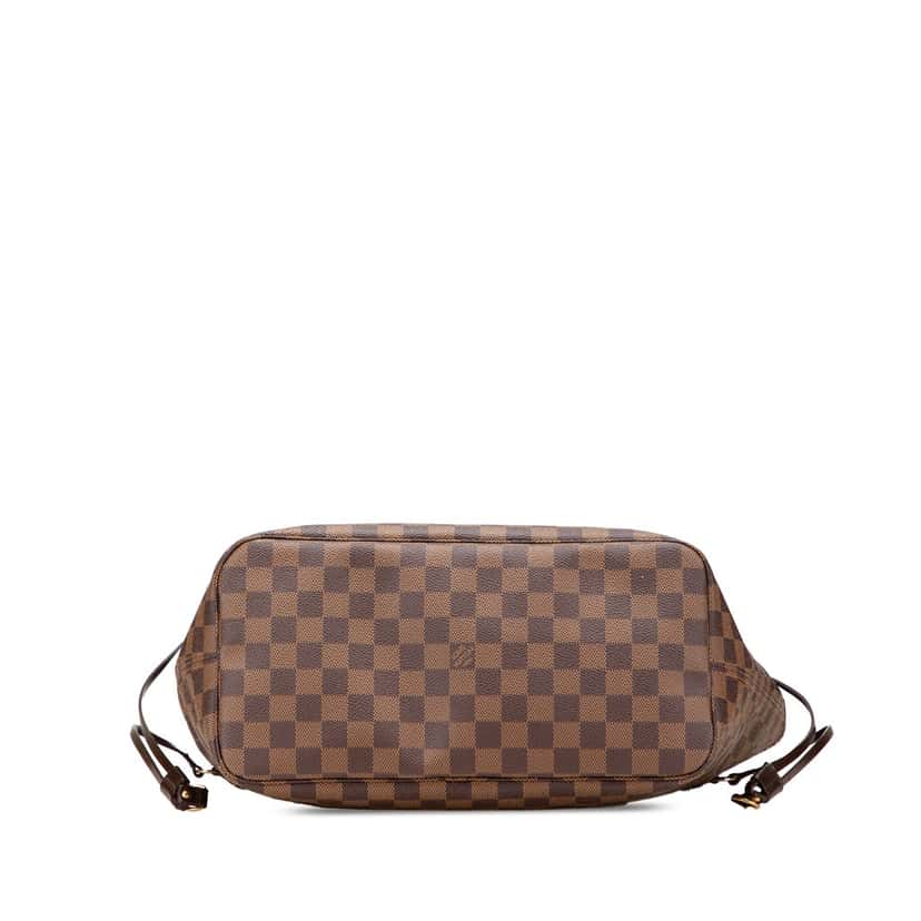 Louis Vuitton Damier Ebene Neverfull MM Brown Canvas Good condition - Inside View