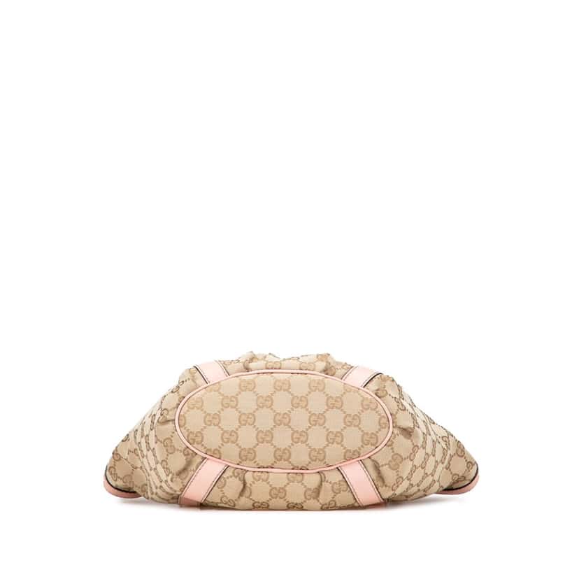 Gucci GG Canvas Abbey D Ring Handbag Brown Canvas Good condition - Inside View