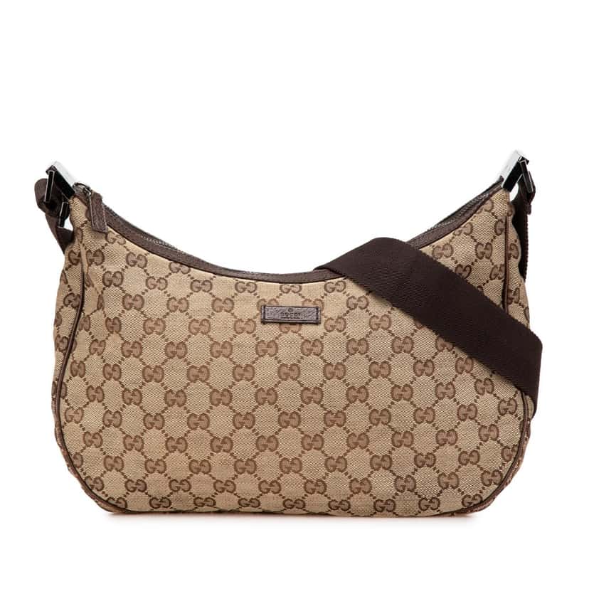 Gucci GG Canvas Crossbody Brown Canvas Good condition - Front View