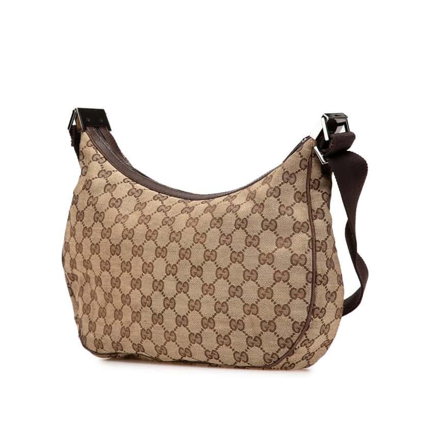 Gucci GG Canvas Crossbody Brown Canvas Good condition - Back View