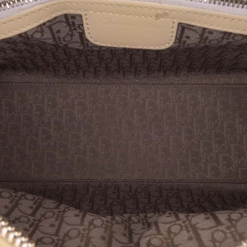 Dior Medium Patent Cannage Lady Dior Brown Leather Good condition - Model View