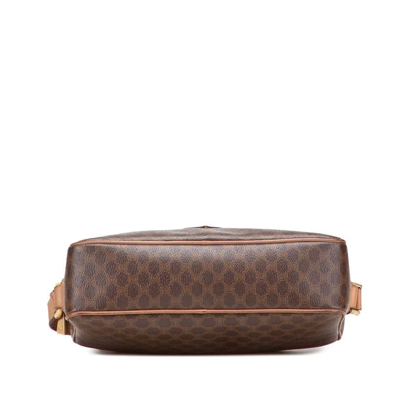 Celine Macadam Coated Canvas Crossbody Brown Canvas Good condition - Inside View