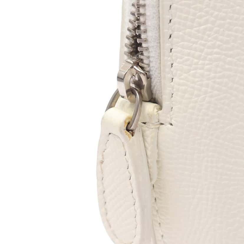 Balenciaga XXS Calfskin Ville Top Handle Bag White Leather Good condition - Box View