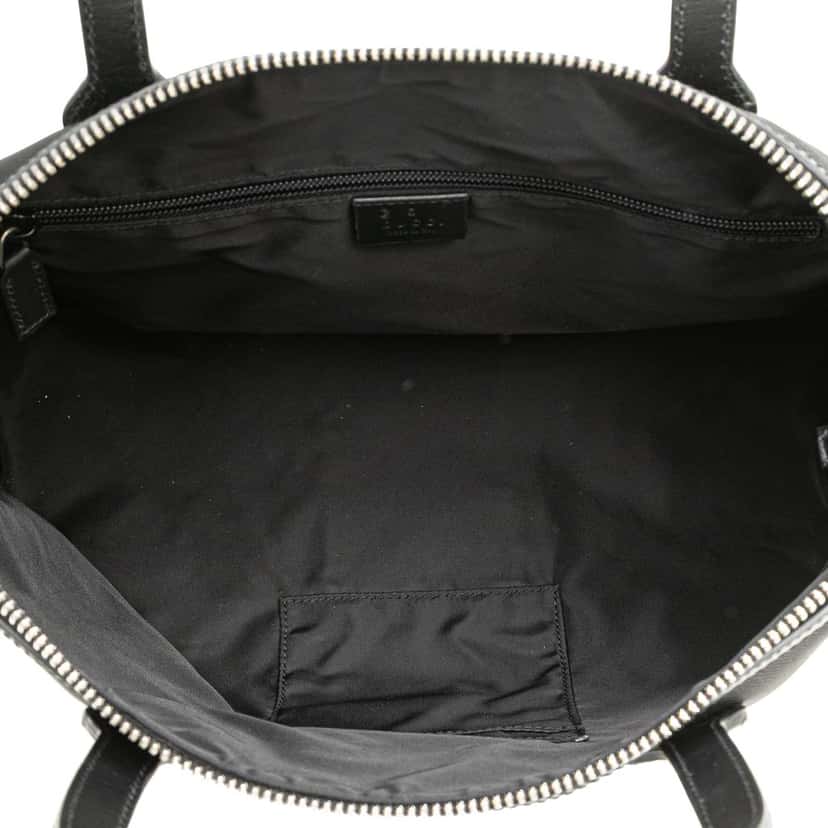 Gucci Techno Canvas Web Satchel Black Canvas Good condition - Model View