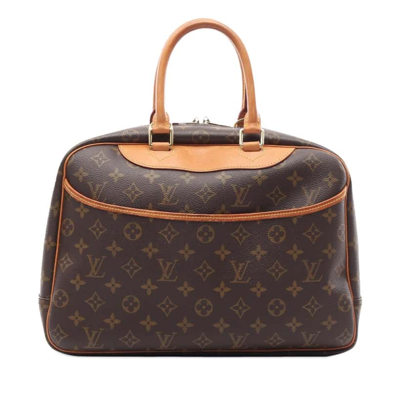Louis Vuitton Monogram Deauville Brown Canvas Good condition - Front View