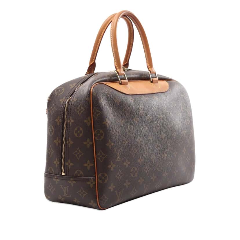 Louis Vuitton Monogram Deauville Brown Canvas Good condition - Back View