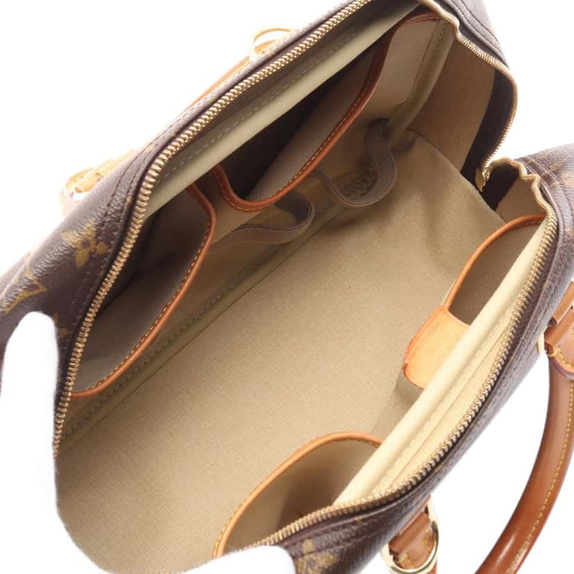 Louis Vuitton Monogram Deauville Brown Canvas Good condition - Inside View