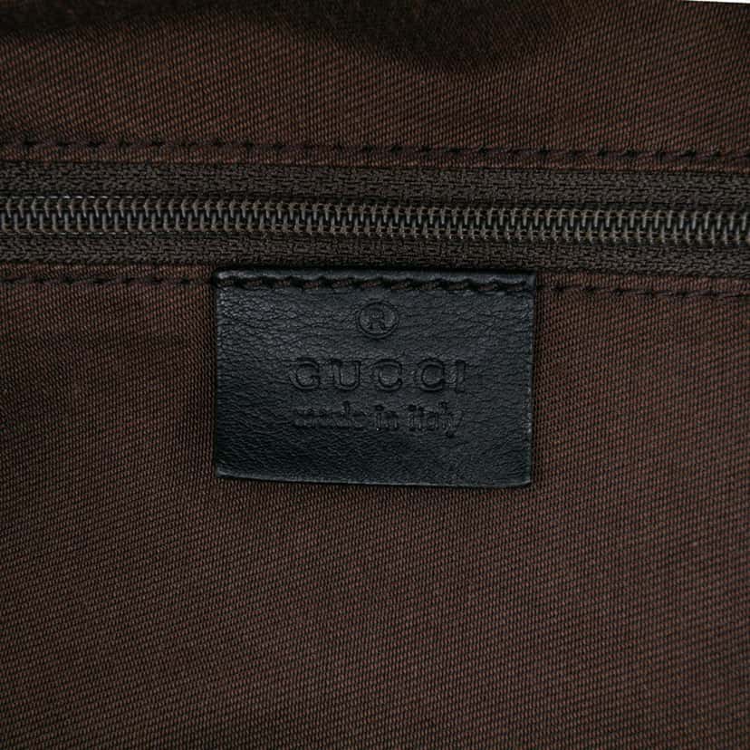 Gucci GG Canvas Sukey Satchel Brown Canvas Good condition - Box View