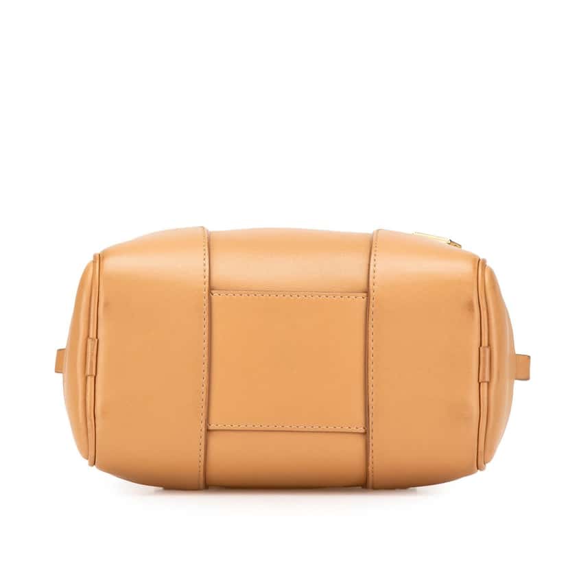 Loewe Calfskin Amazona 16 Square Bag Brown Leather Good condition - Inside View