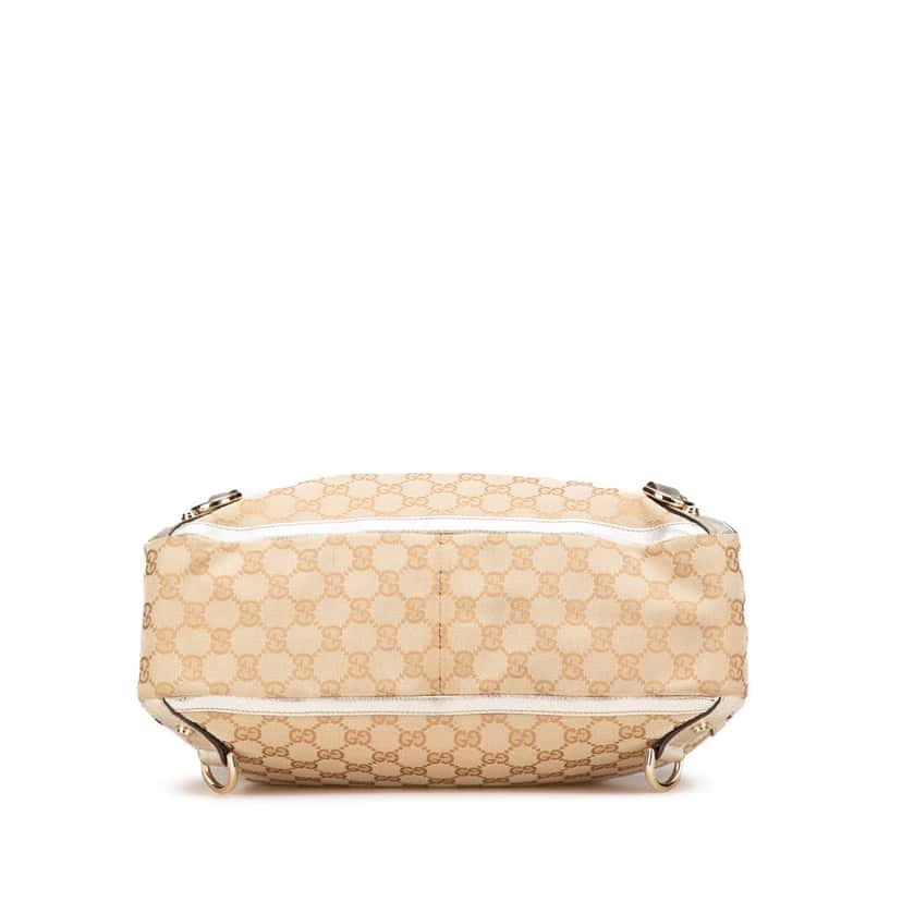 Gucci GG Canvas Abbey D Ring Tote Brown Canvas Good condition - Inside View