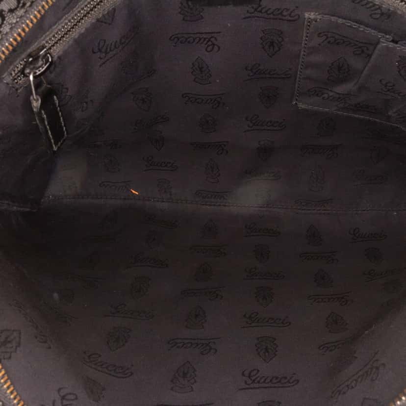 Gucci GG Imprime Crossbody Black Canvas Good condition - Model View