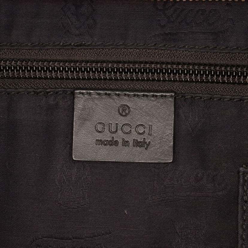 Gucci GG Imprime Crossbody Black Canvas Good condition - Box View